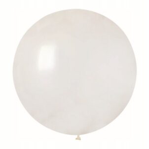 Balon lateksowy gigant 18 cali 45 cm przezroczysty 3szt