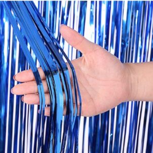 Kurtyna imprezowa matowa granatowa 100x200cm