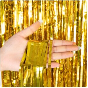 Kurtyna imprezowa złota 100x200cm