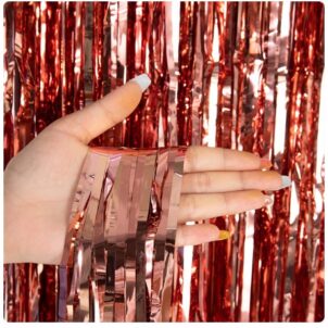 Kurtyna imprezowa rose gold 100x200cm