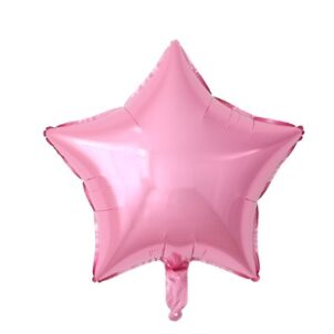 Balon foliowy gwiazda 18 cali 45 cm  różowy
