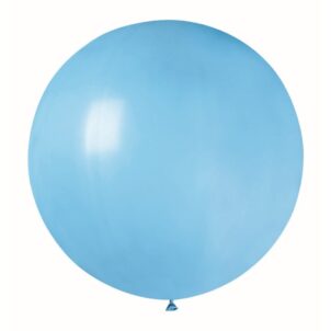 Balon lateksowy gigant 18 cali 45 cm pastelowy niebieski 20szt
