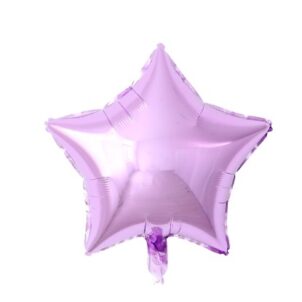 Balon foliowy gwiazda 18 cali 45 cm jasny fiolet