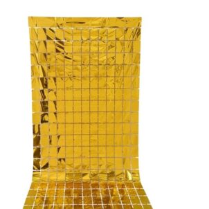 Kurtyna imprezowa złoty 100x200cm panelowa