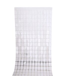 Kurtyna imprezowa srebrna 100x200cm panelowa