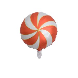 Balon foliowy okrągły cukierek, lizak 18cali 45 cm