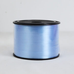 Wstążka  błękitna, niebieska matowa 90m