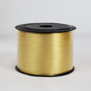 Wstążka  złota matowa 90m