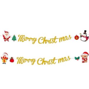 Baner Merry Christmas Świąteczny 230cm