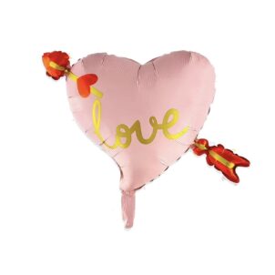 Balon foliowy serce 65x72cm Love