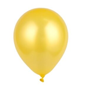 Balon lateksowy perłowy złoty metaliczny 10cali, 100szt