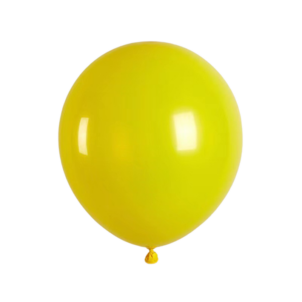 Balon lateksowy żółty, 5 cali 100szt