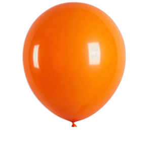 Balon lateksowy pomarańczowy, 5cali 100szt