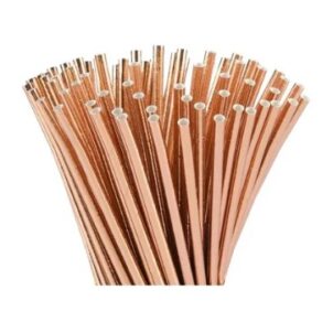 Słomki rose gold 10szt