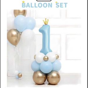 Girlanda balononowa zestaw balonów na roczek 29szt