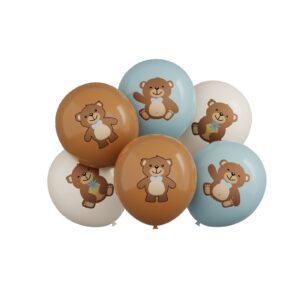 Balon lateksowy Miś, 12 cali 6szt Misie