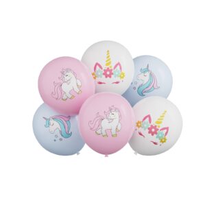 Balon lateksowy Jednorożec, 12 cali 6szt