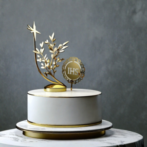 Topper na tort IHS 1szt