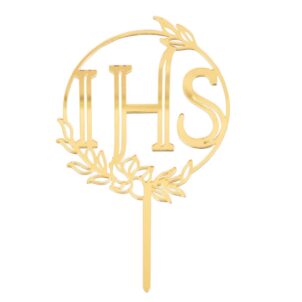 Topper na tort Pierwsza Komunia Święta IHS