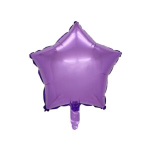 Balon foliowy gwiazda 18 cali fioletowa 50szt