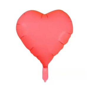 Balon foliowy serce czerwony 45cm,18 cali