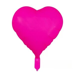 Balon foliowy serce fuksja 45cm,18 cali