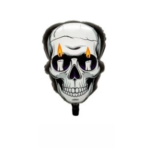 Balon foliowy Czaszka 45x62,5cm Halloween