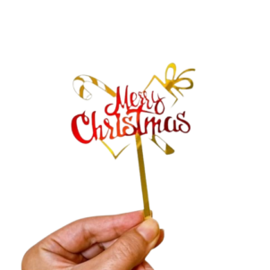 Topper na ciasto, Merry Christmas Boże Narodzenie