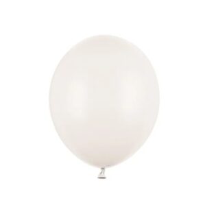 Balon lateksowy Kremowy Biały 18cali, 20szt