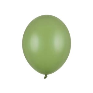 Balon lateksowy pastelowy zielony 18cali, 20szt