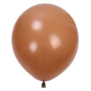 Balon lateksowy kawowy Mocha 18cali, 20szt