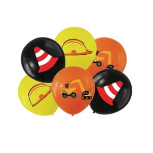 Balon lateksowy Maszyny Budowlane, 12 cali 6szt