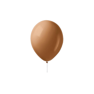 Balon lateksowy latte boho 18cali, 20szt