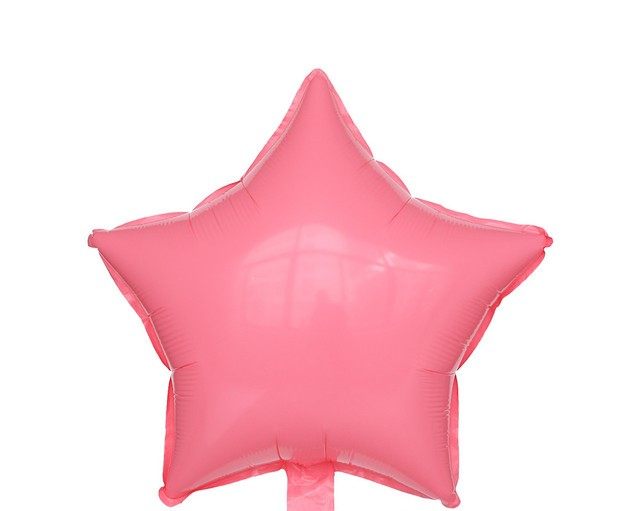 Balon foliowy gwiazda 18 cali Pastelowy Różowy 50szt