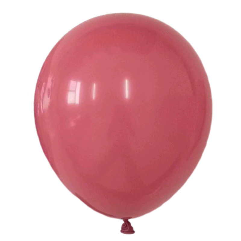 Balon lateksowy różowy 10cali, 100szt malinowy