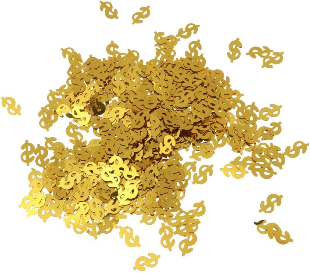 Konfetti foliowe 15g Dolar Dolary