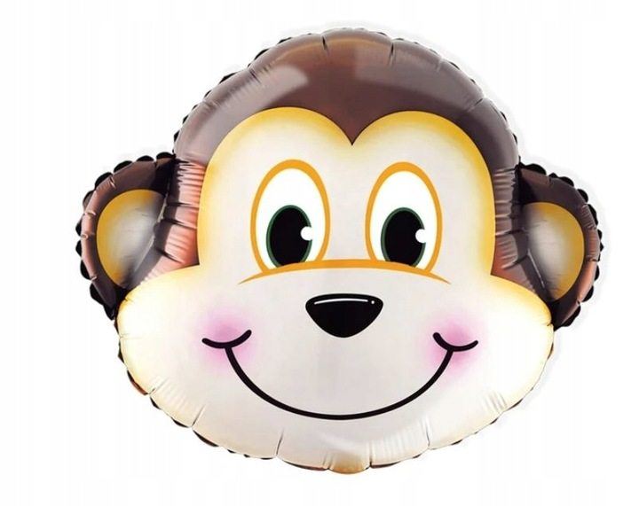 Balon foliowy Małpka 58x61 cm