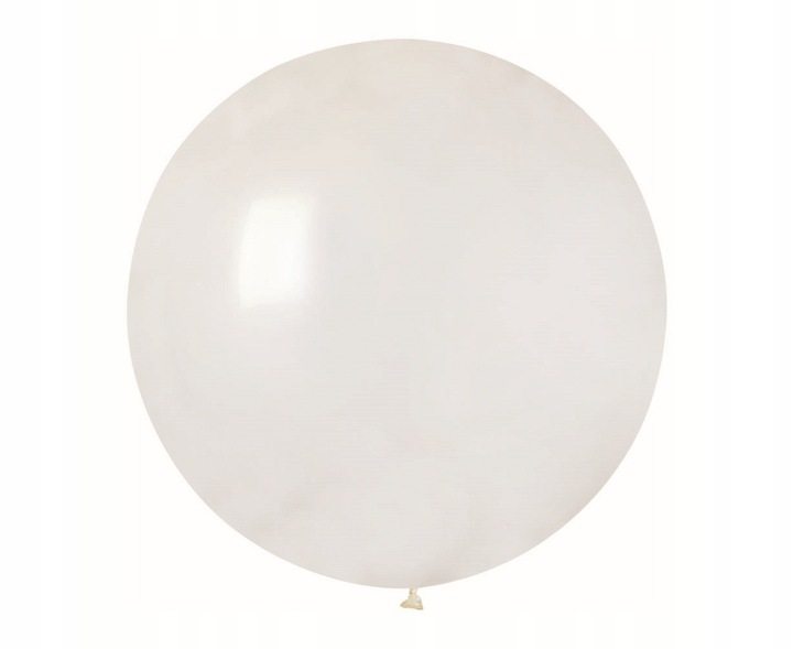 Balon lateksowy gigant 18 cali 45 cm przezroczysty 3szt