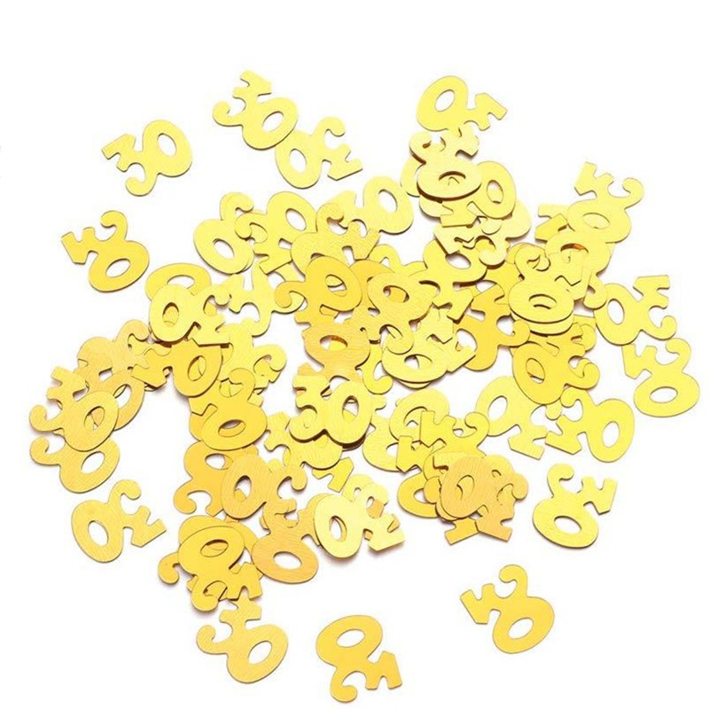 Konfetti foliowe 15g 30 urodziny