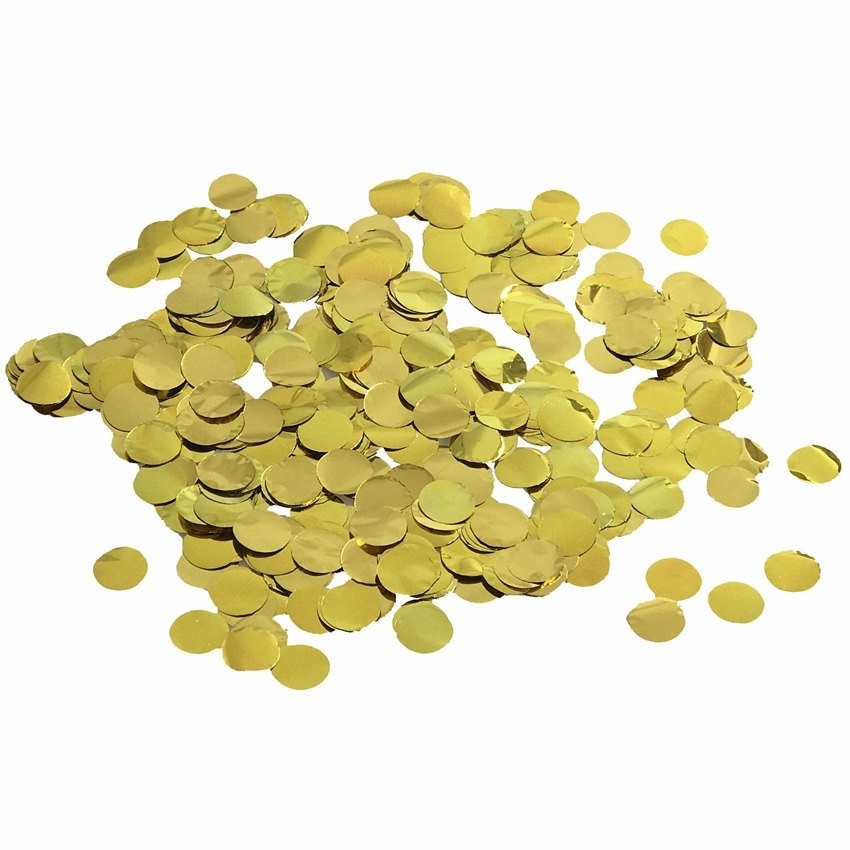 Konfetti foliowe 15g złote