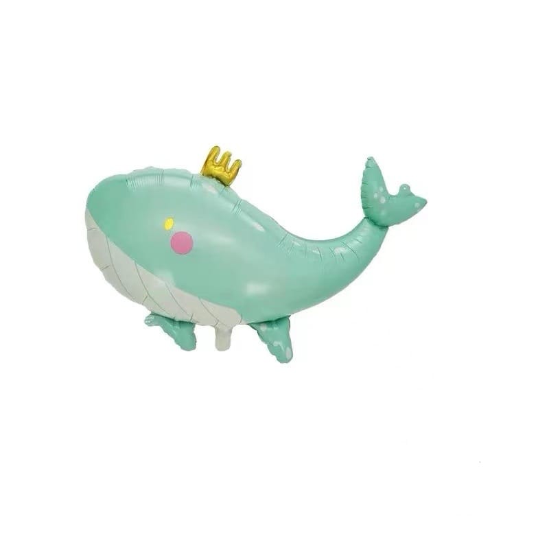 Balon foliowy Wieloryb 71x93cm