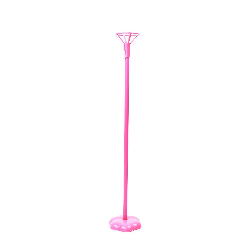 Stojak na balony 40cm różowy 2szt