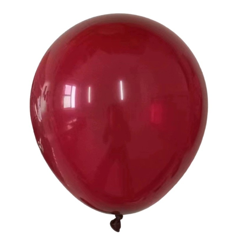 Balon lateksowy bordo , 10 cali 100szt