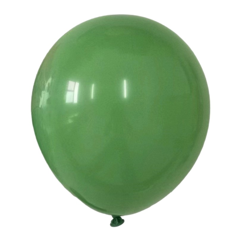 Balon lateksowy zielony , 5 cali 100szt