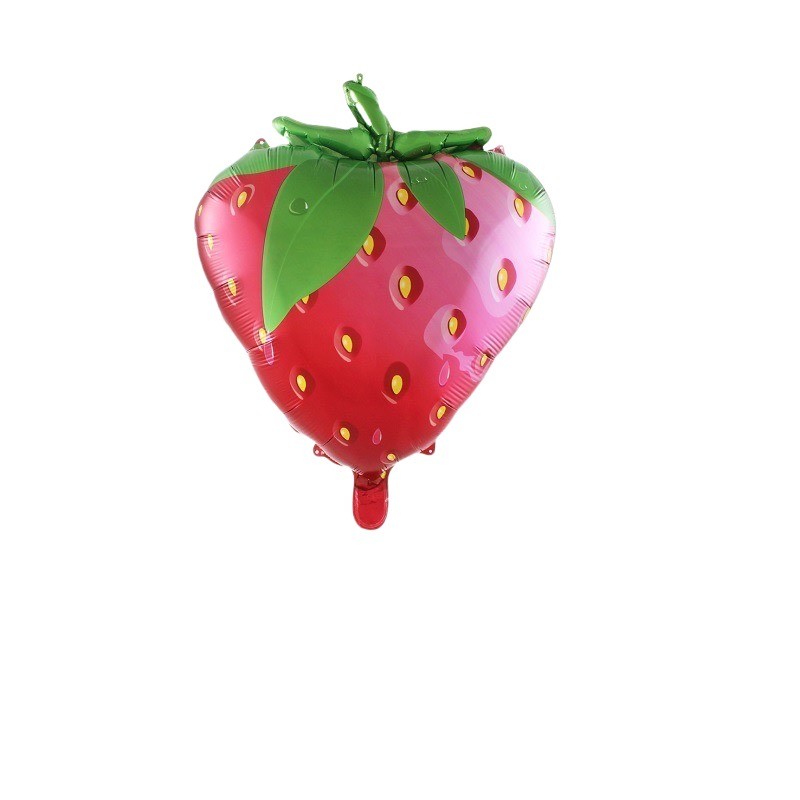 Balony foliowy Truskawka Owoce 71x55 cm