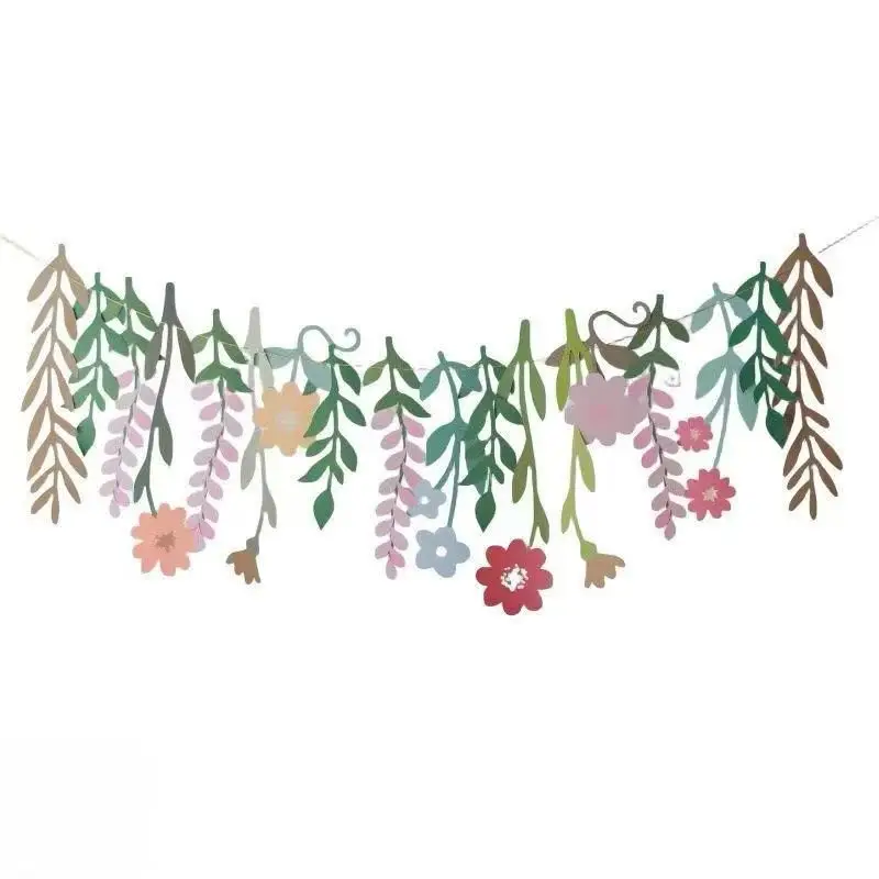 Baner kwiaty dekoracja 250cm