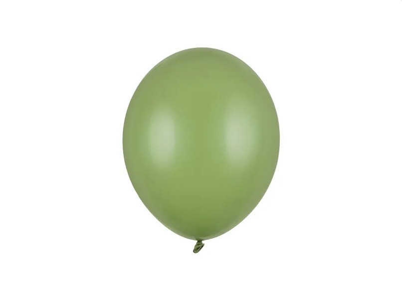 Balon lateksowy pastelowy zielony , 5 cali 100szt