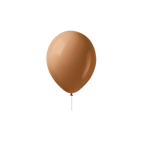 Balon lateksowy latte boho , 5 cali 100szt