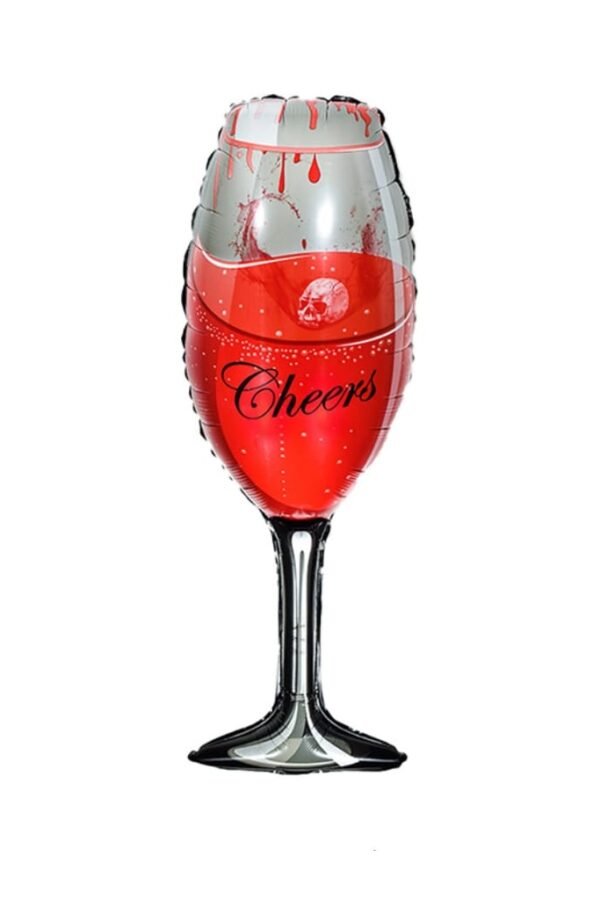 Balon kieliszek Cheers Halloween 38x98cm