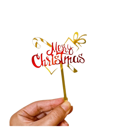 Topper na ciasto, Merry Christmas Boże Narodzenie